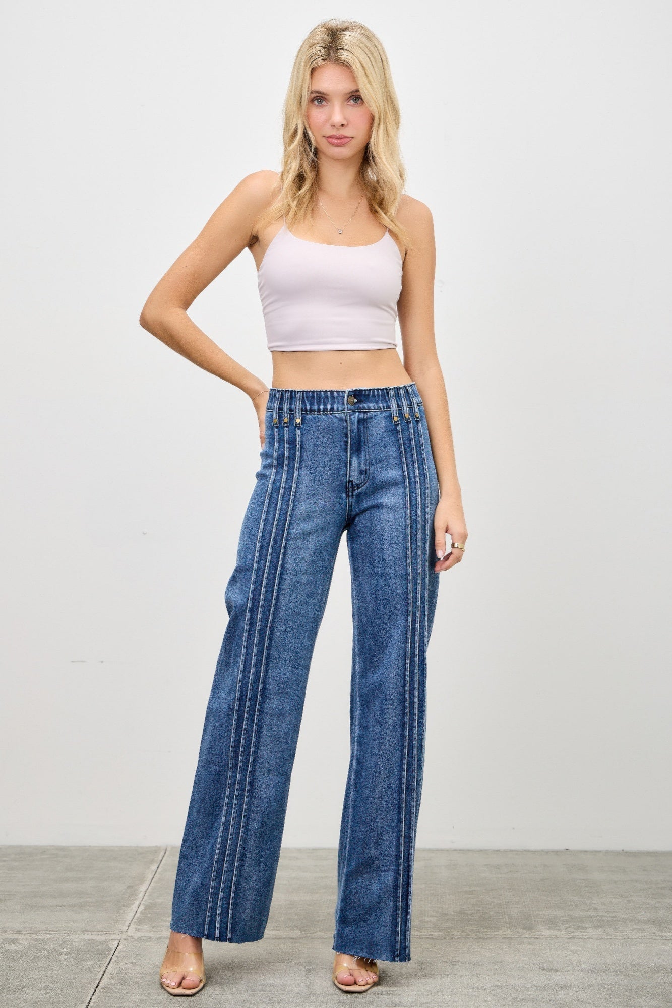 High Rise Straight With Front Lines - Crowned Energy CO.