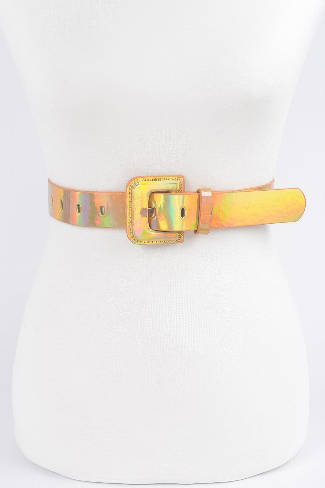 Holograme Metallic Belt - Crowned Energy CO.
