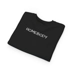 Homebody Toddler Sweatshirt — Cozy Kids Crewneck with 'HOMEBODY' Print - Crowned Energy CO.