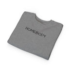 Homebody Toddler Sweatshirt — Cozy Kids Crewneck with 'HOMEBODY' Print - Crowned Energy CO.