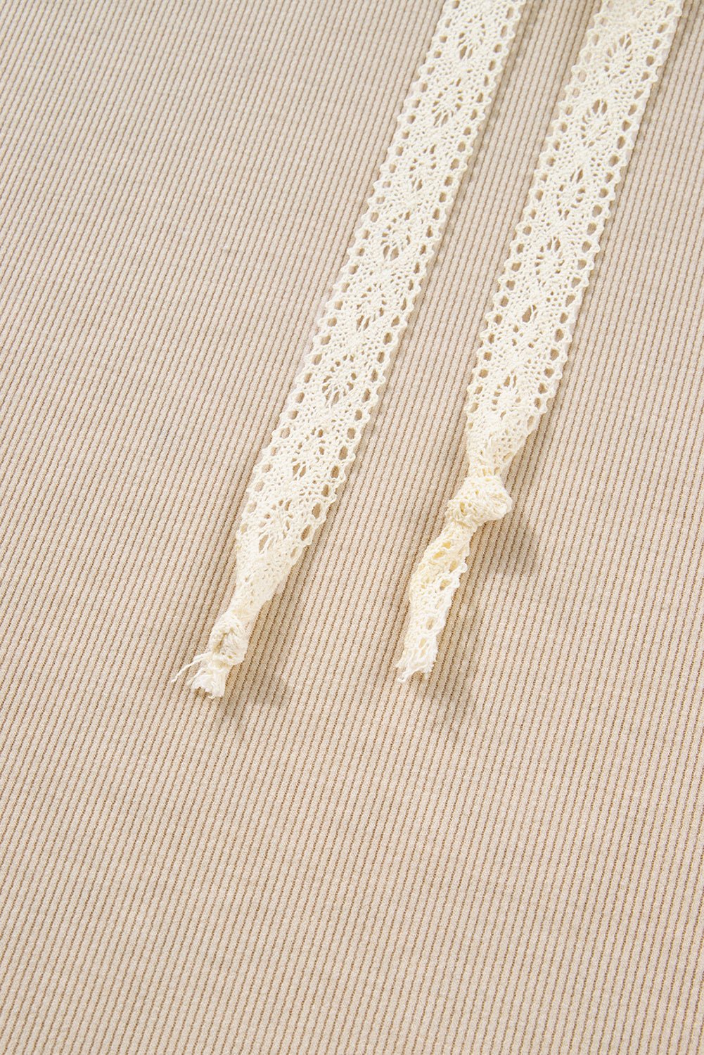 Crowned Energy CO. Jet Stream / S / 42.5%Polyester+40%Viscose+16%Polyamide+1.5%Elastane Dear-Lover Dropshipping Two Piece Sets/Pant Sets Jet Stream Lace Drawstring Pullover Hoodie and High Waist Pants Corduroy Suit