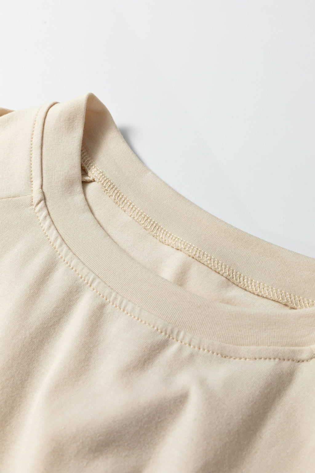 Jet Stream Solid Color Lace Patchwork Long Sleeve T Shirt - Crowned Energy CO.