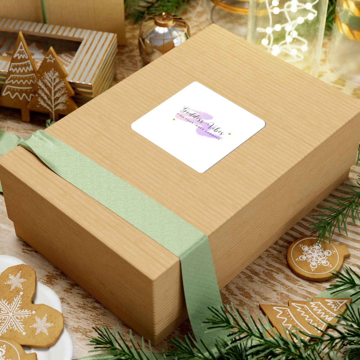 Kiss - Cut Stickers for Empowerment & Self - Discovery, Aesthetic Laptop Decals, Feminine Art, Unique Gifts for Her, Goddess Vibes - Goddess Vibes