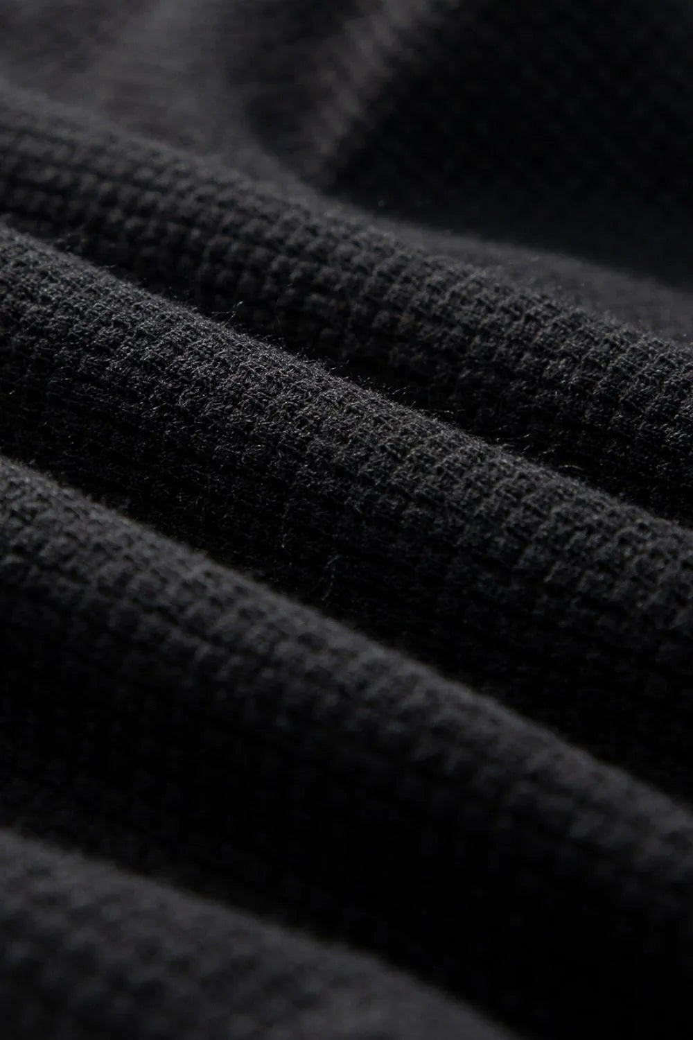 Knotted Straps Button Textured Drawstring Jumpsuit - Crowned Energy CO.