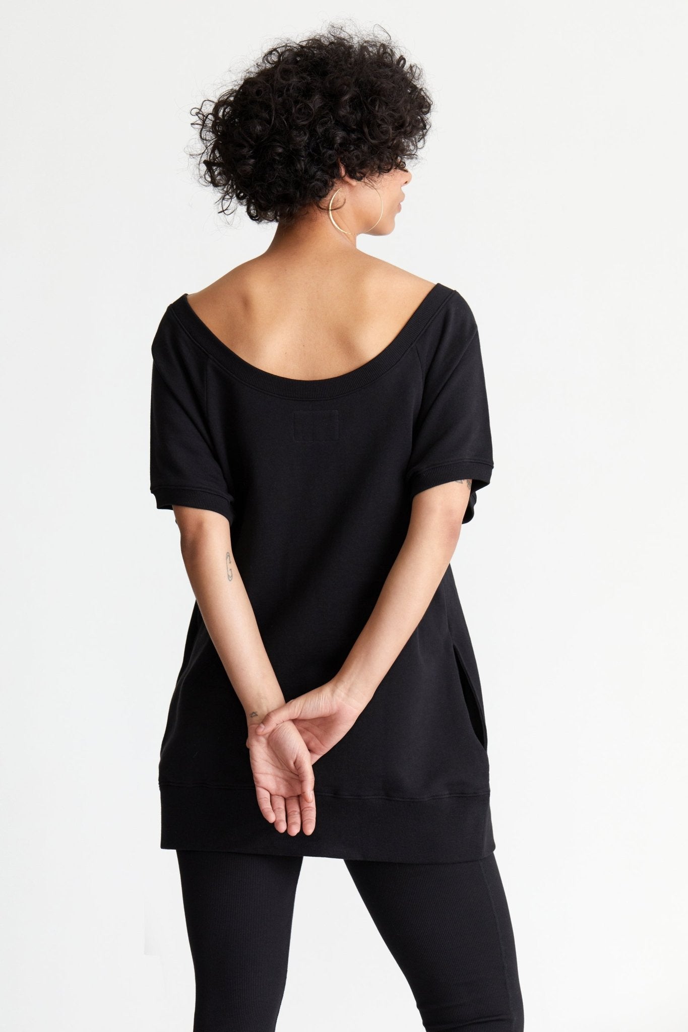 Lana Sweatshirt Tunic - Crowned Energy CO.
