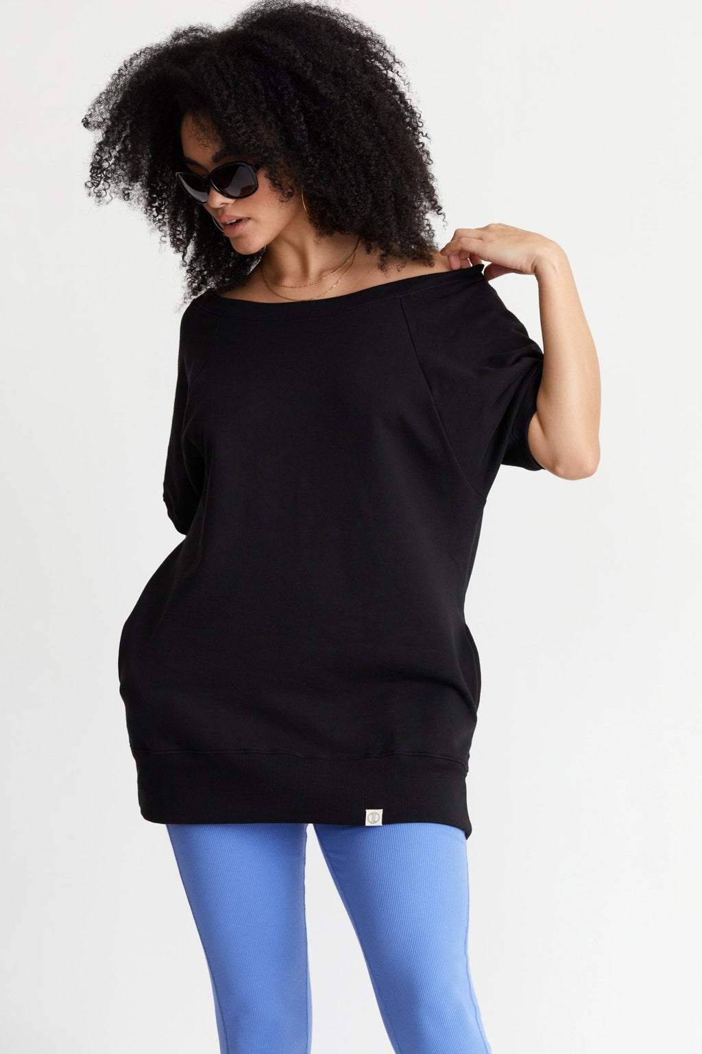 Lana Sweatshirt Tunic - Crowned Energy CO.