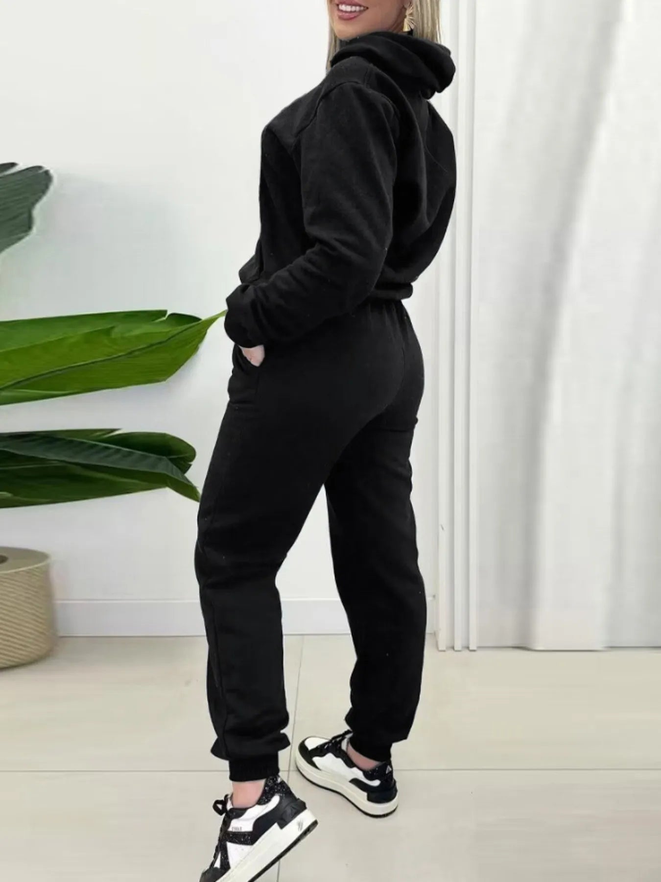 Long Sleeve Hoodie and Joggers Set - Goddess Vibes