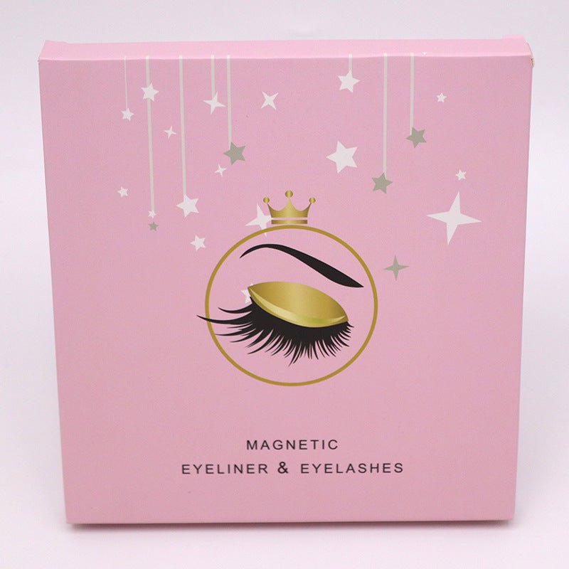 Magnetic Eyelashes Eyeliner Set Long Lasting False Mink Waterproof - Goddess Vibes