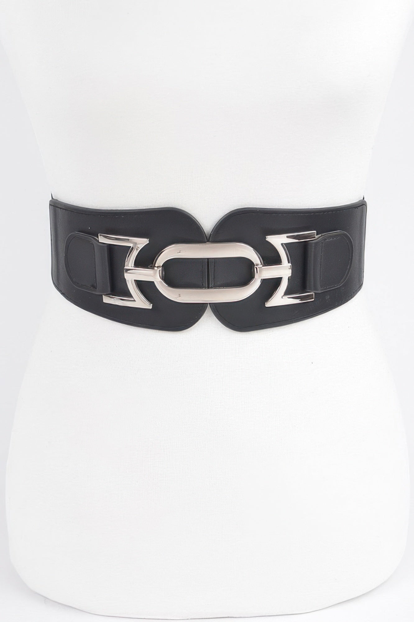 Metal Buckle Elastic Belt - Crowned Energy CO.