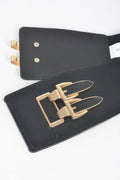 Metal Buckle Elastic Belt - Crowned Energy CO.