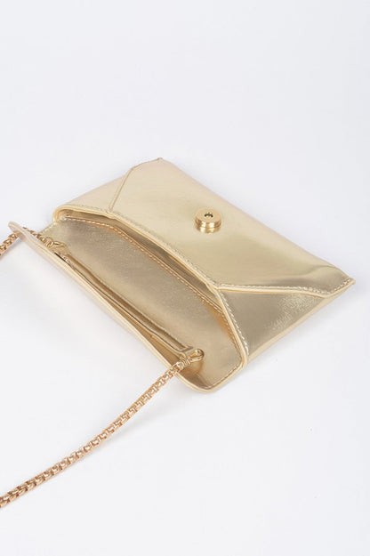 Metallic Small Envelope Clutch - Goddess Vibes