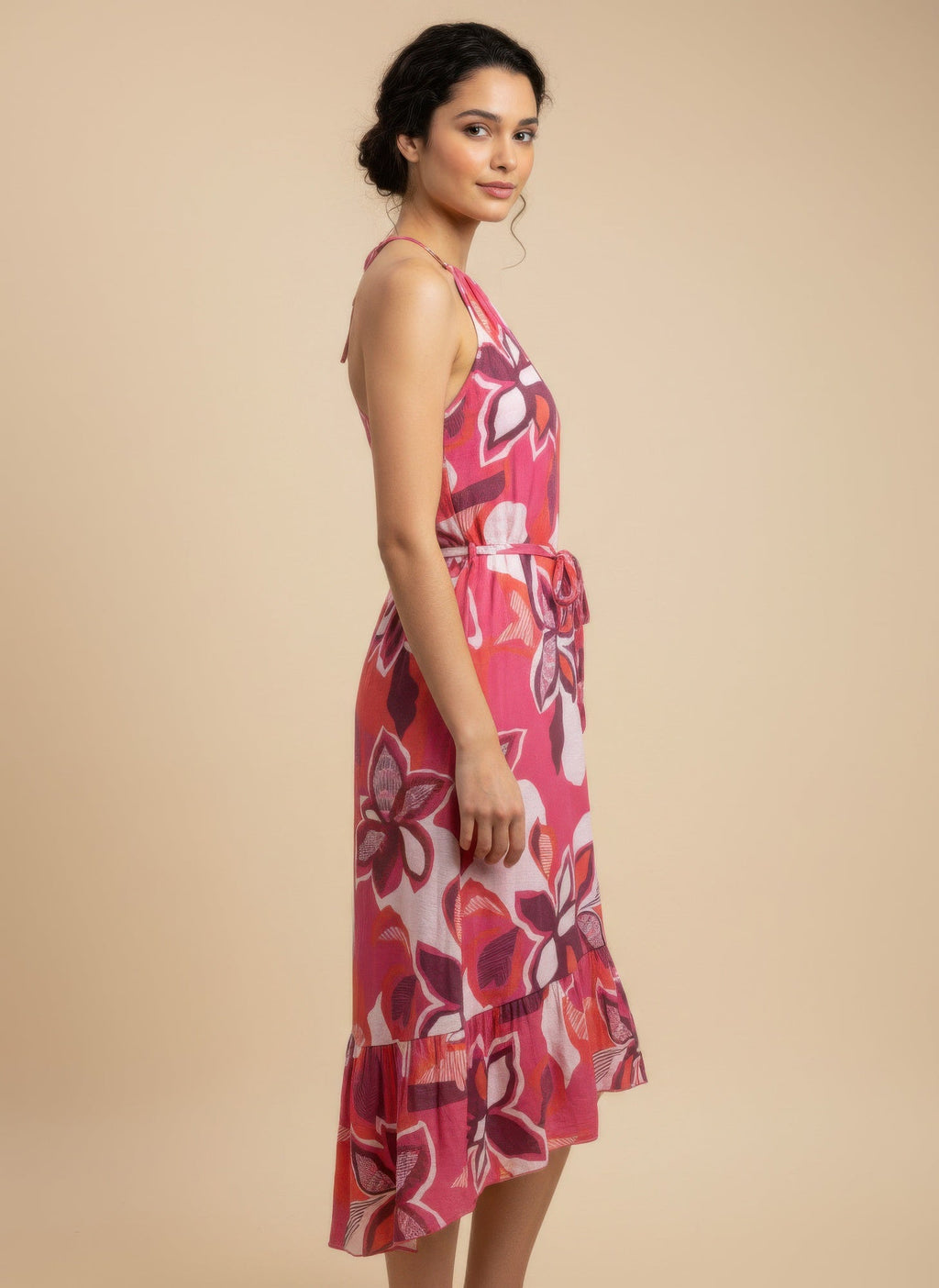 Mlle Gabrielle Floral Dress - Crowned Energy CO.