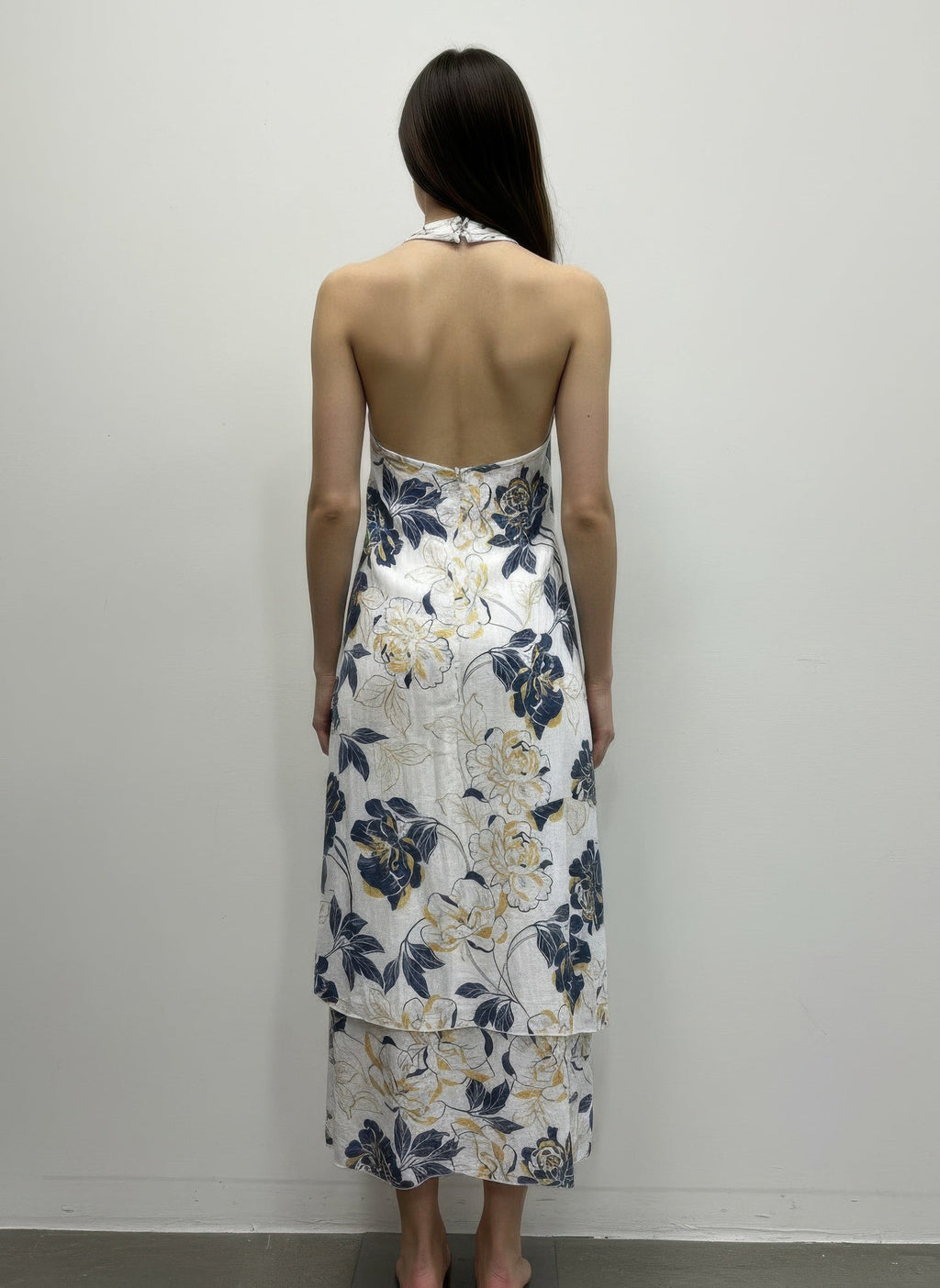 Mlle Gabrielle Floral Sleeveless Dress - Crowned Energy CO.