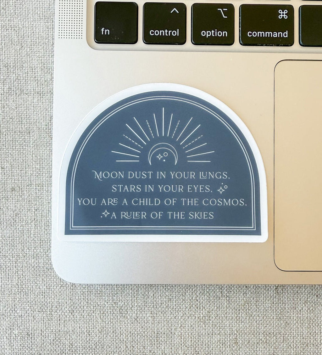 Moon Dust Sticker - Crowned Energy CO.