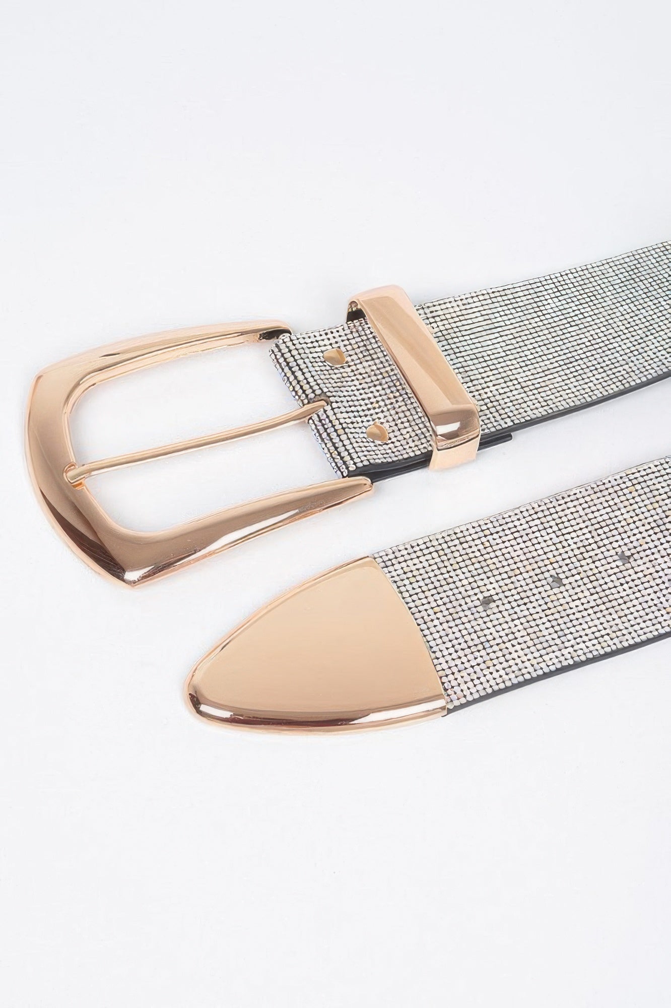 Multi Metal Rhinestone Belt - Crowned Energy CO.