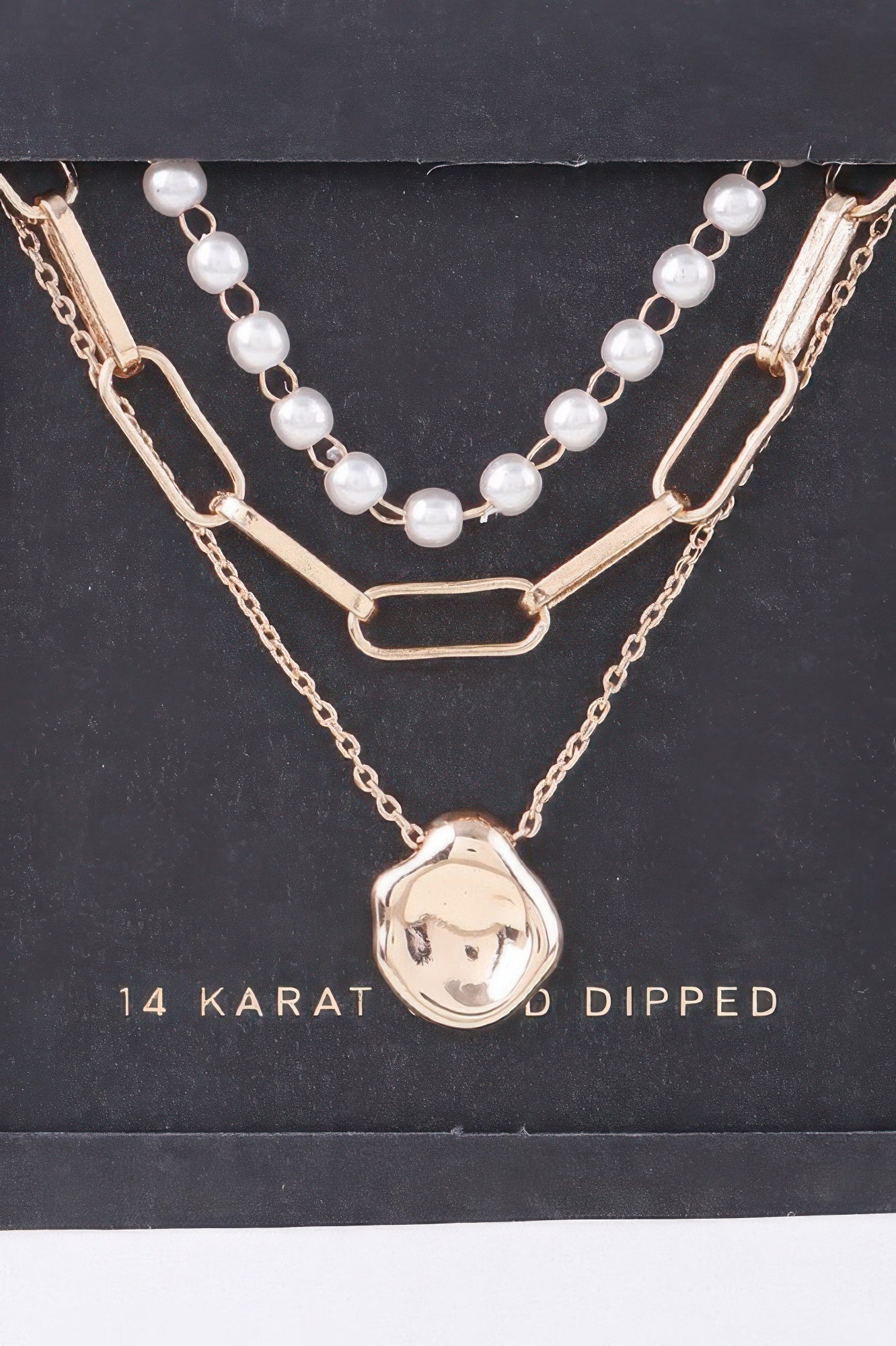 Multi Pendant Link Chain Necklace - Goddess Vibes