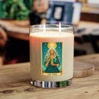 Mystical Star Scented Candle - Aromatic Home Decor, Meditation Gift, Relaxation, Tarot Lover's Gift, Ritual Candle - Goddess Vibes