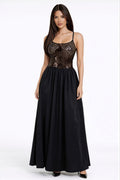 Netted Sequin Maxi Dress - Crowned Energy CO.