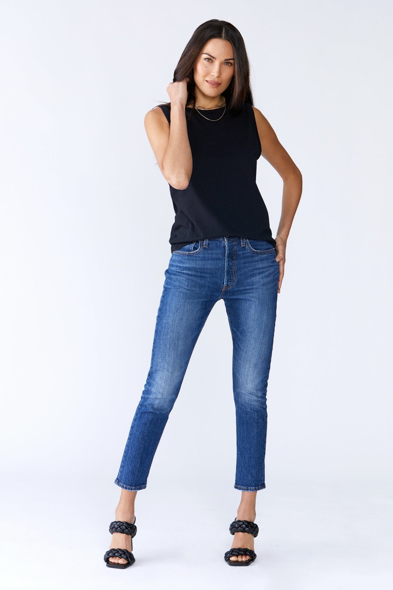 Nina Muscle Tee - Crowned Energy CO.