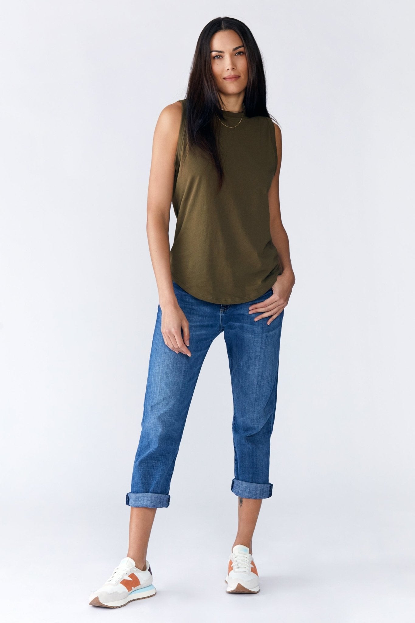 Nina Muscle Tee - Crowned Energy CO.