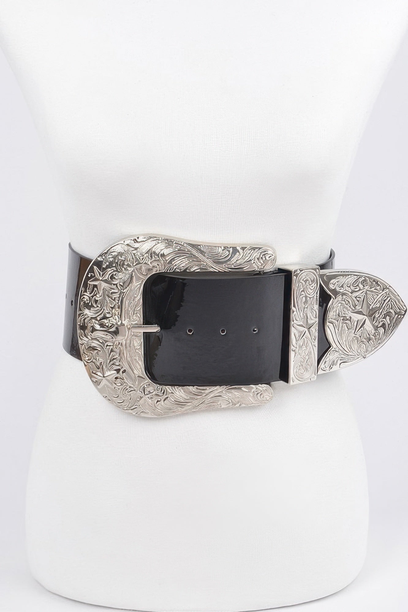 Oversized Multi Metal Plus Size Waist Enamel Belt - Crowned Energy CO.