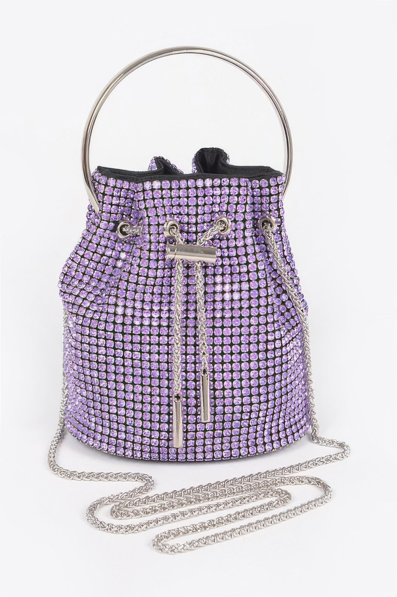 Oversized Rhinestone Clutch - Crowned Energy CO.
