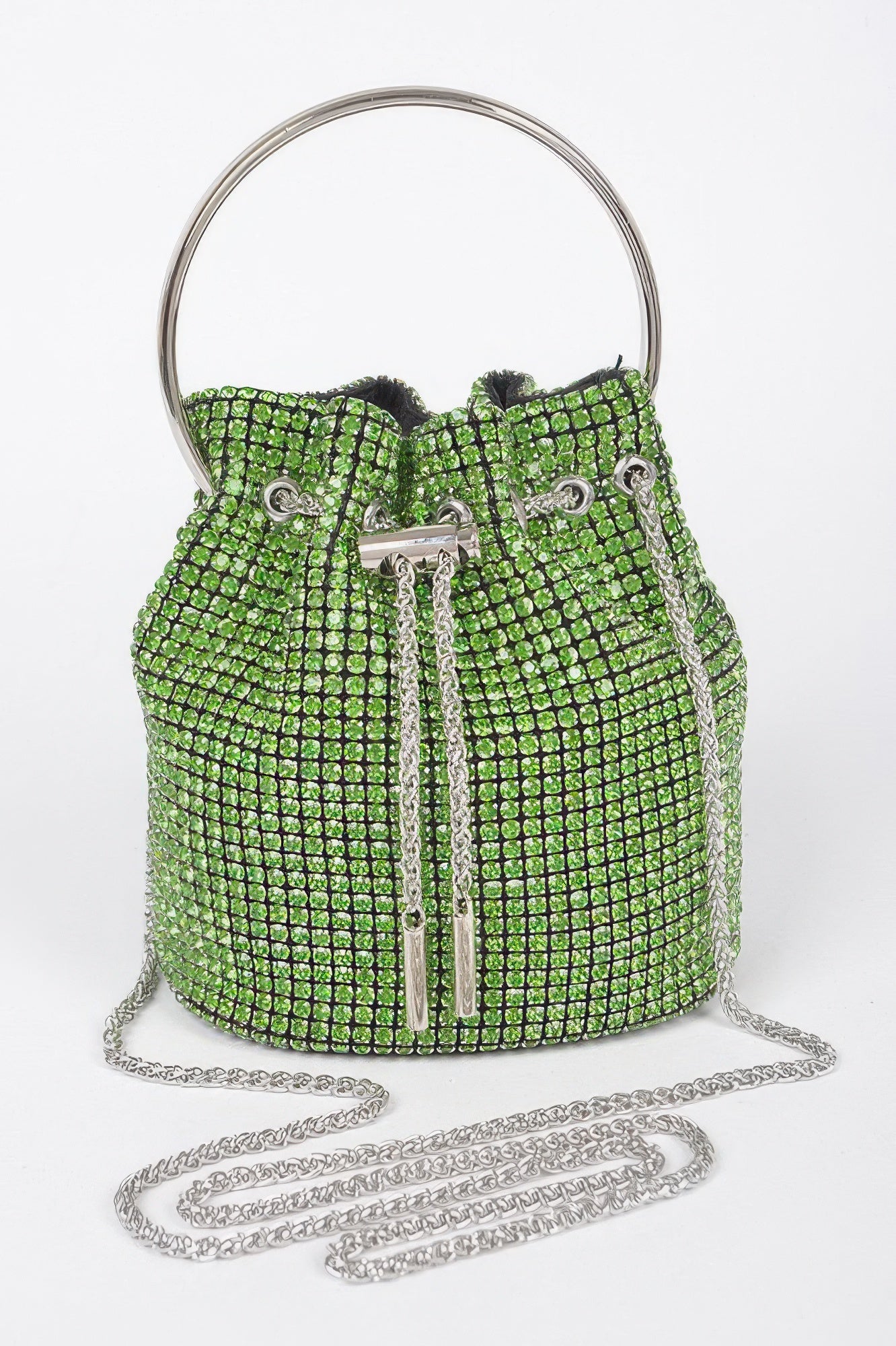 Oversized Rhinestone Clutch - Crowned Energy CO.