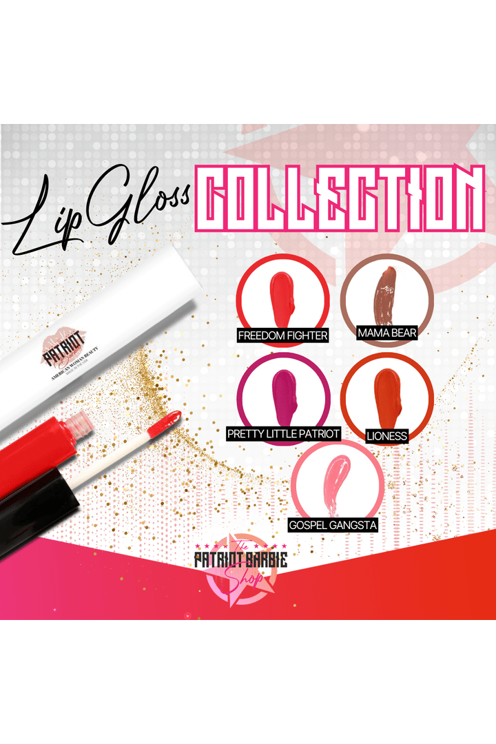 Patriot Barbie Exclusive Lip Glosses - Crowned Energy CO.