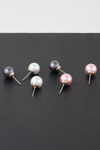 Pearl Stud Earrings - Goddess Vibes