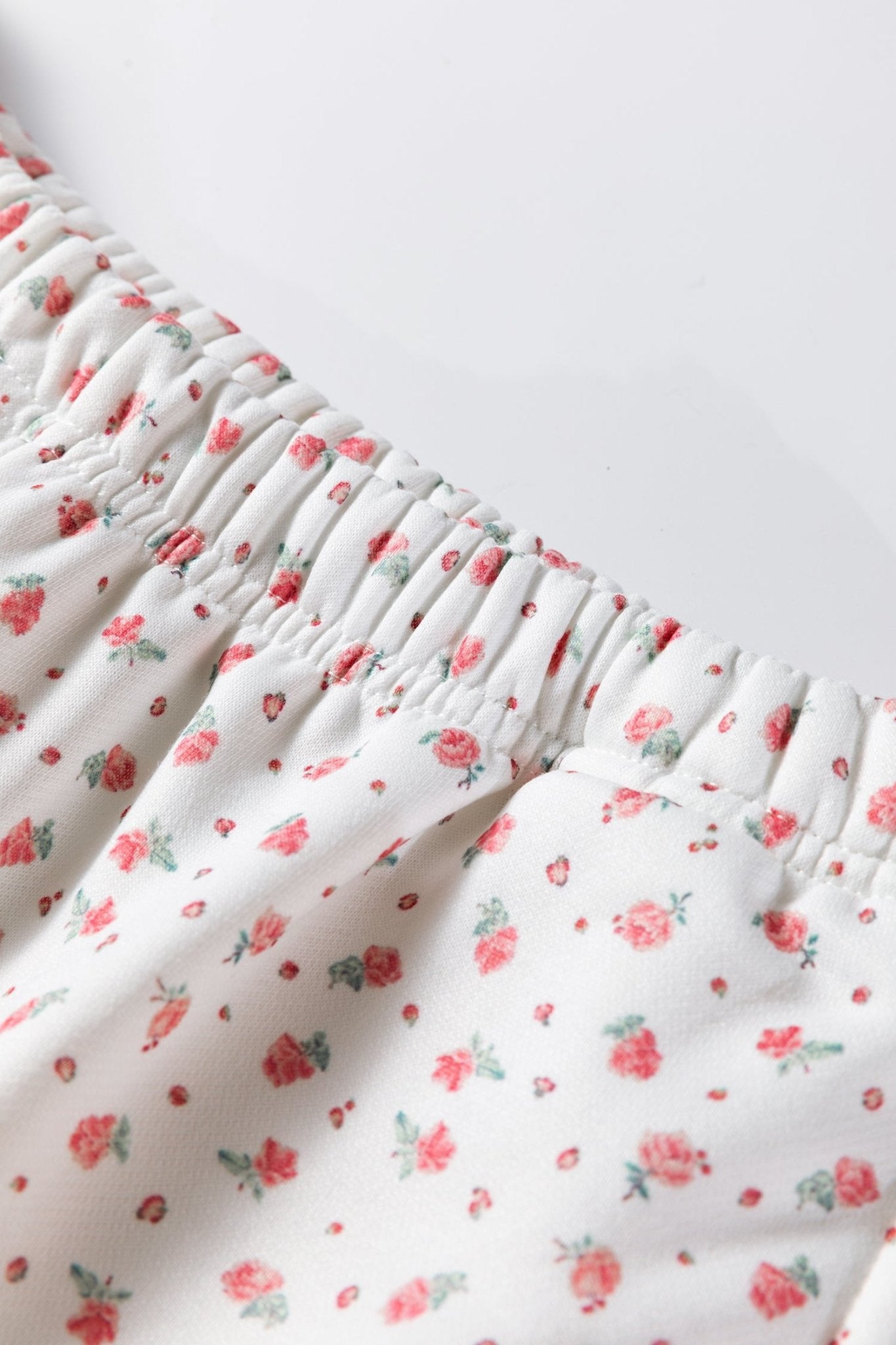 Pink Floral Print Kangaroo Pocket Hoodie Sheath Sweatpants Set - Crowned Energy CO.