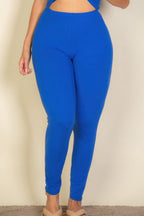 Plus Basic Solid Leggings - Goddess Vibes