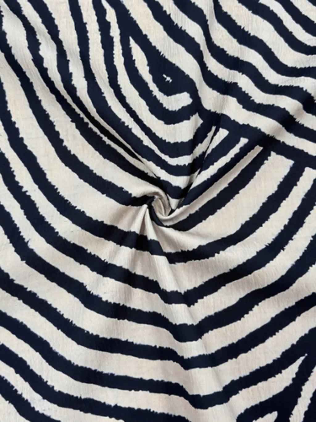 Plus Size Abstract Zebra Print Button - Down Shirt - Crowned Energy CO.