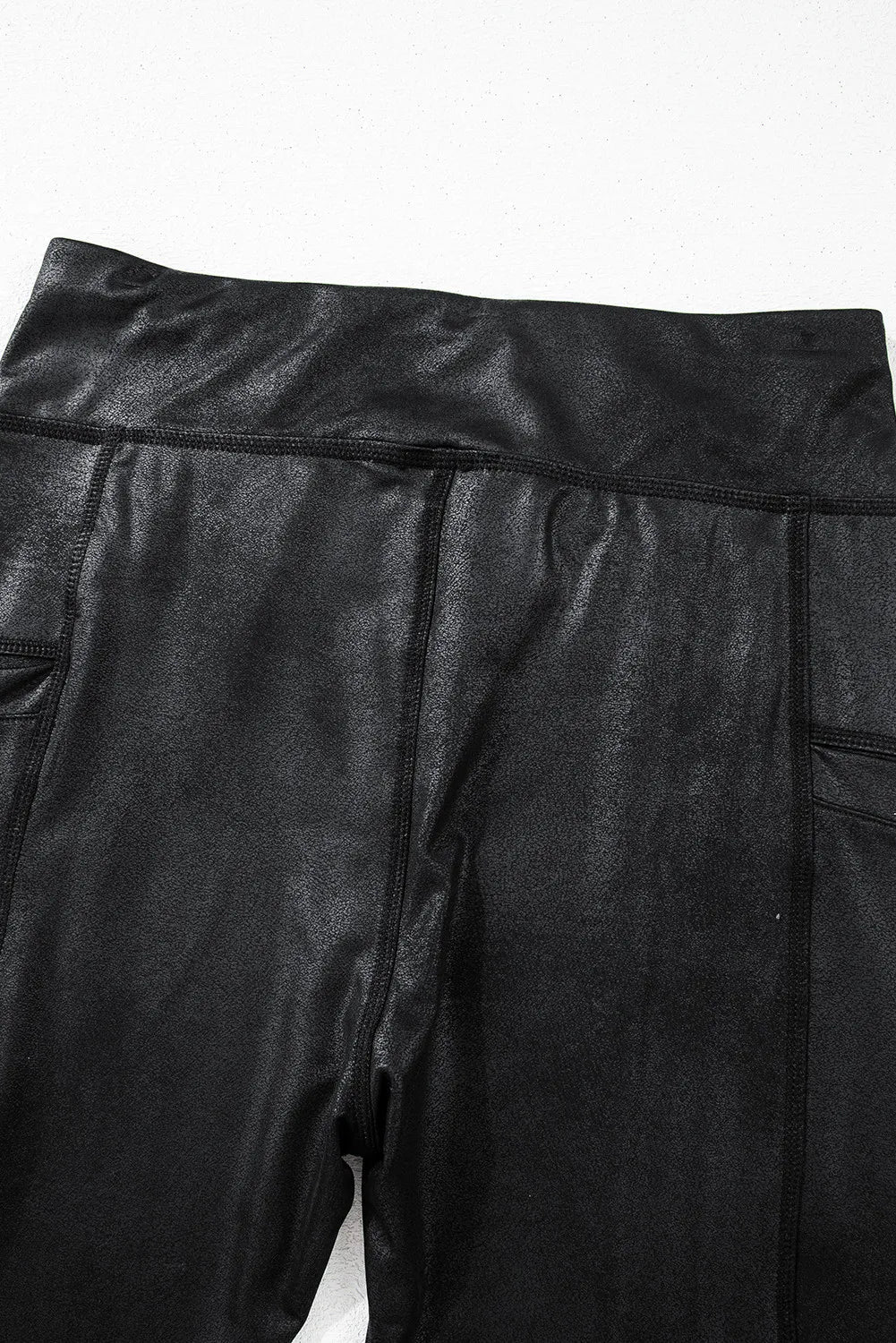 Pocketed V - Cut Waist Leggings - Crowned Energy CO.