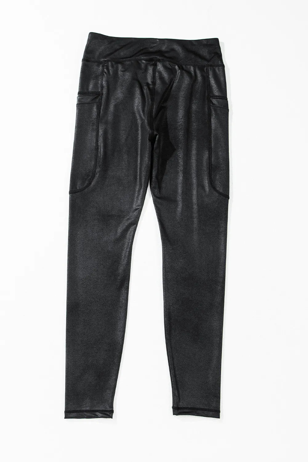 Pocketed V - Cut Waist Leggings - Crowned Energy CO.