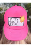 Pretty Much Local patch hat - clearance - Crowned Energy CO.