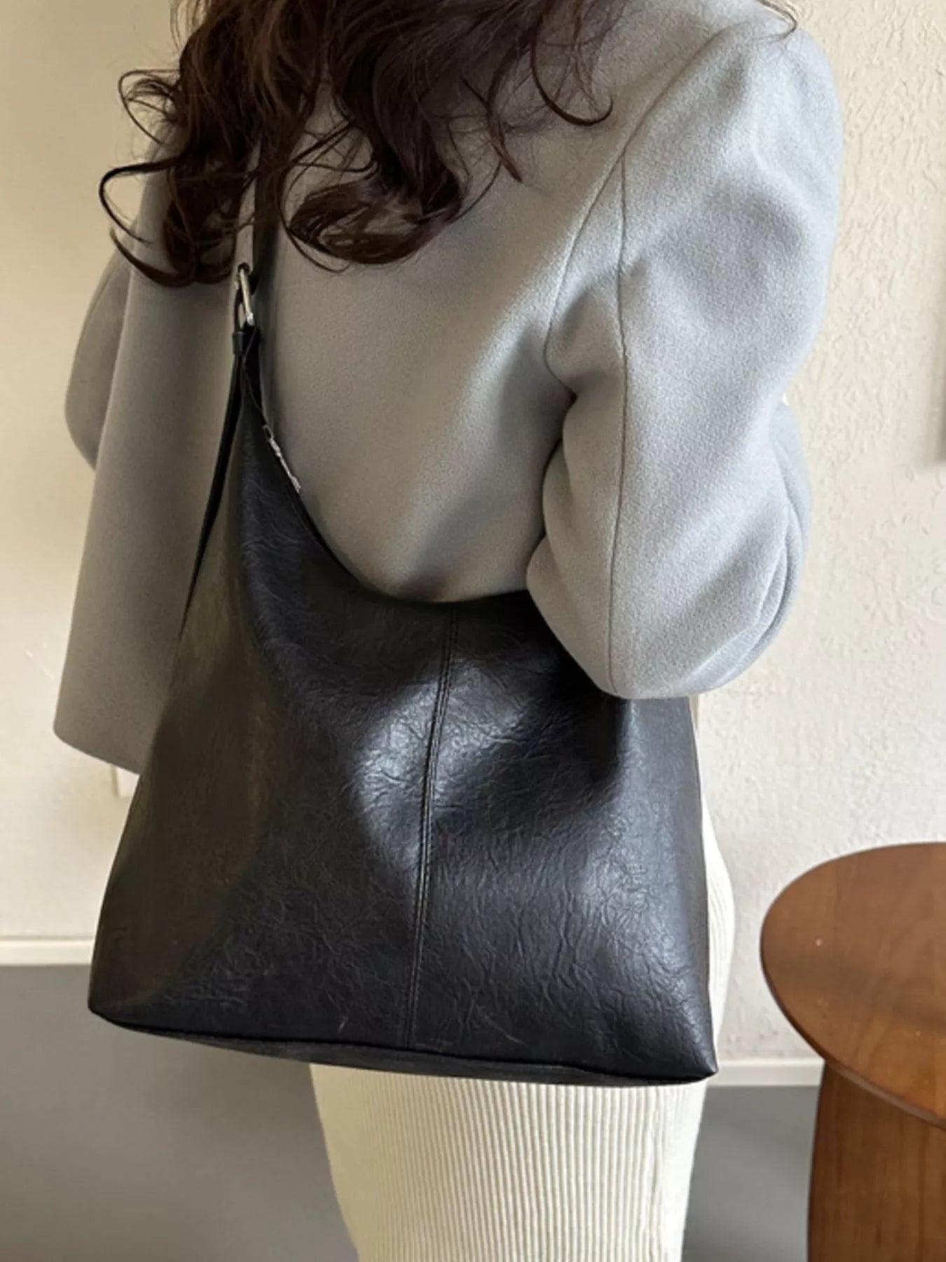PU Leather Crossbody Bag - Crowned Energy CO.