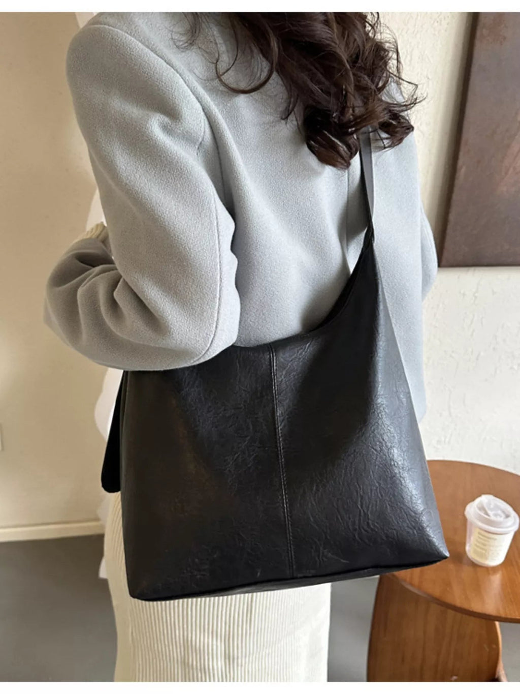 PU Leather Crossbody Bag - Crowned Energy CO.
