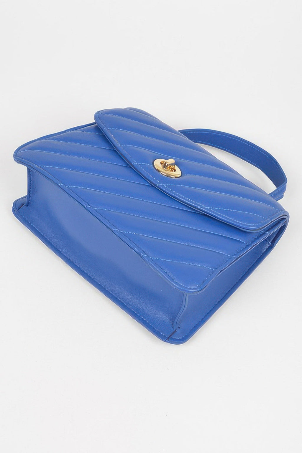 Quilted Top Handle Flap Bag - Crowned Energy CO.