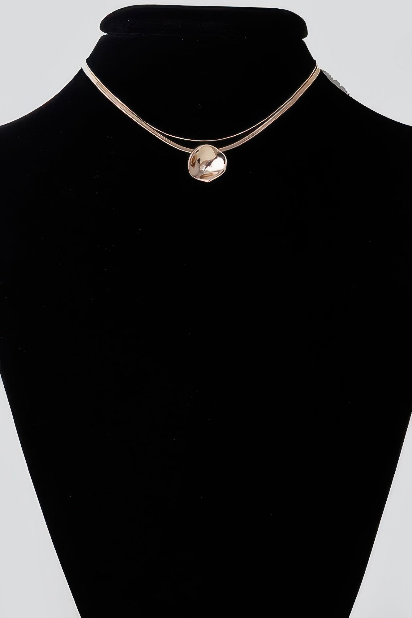 Reflection Plate Snake Chain Necklace - Goddess Vibes
