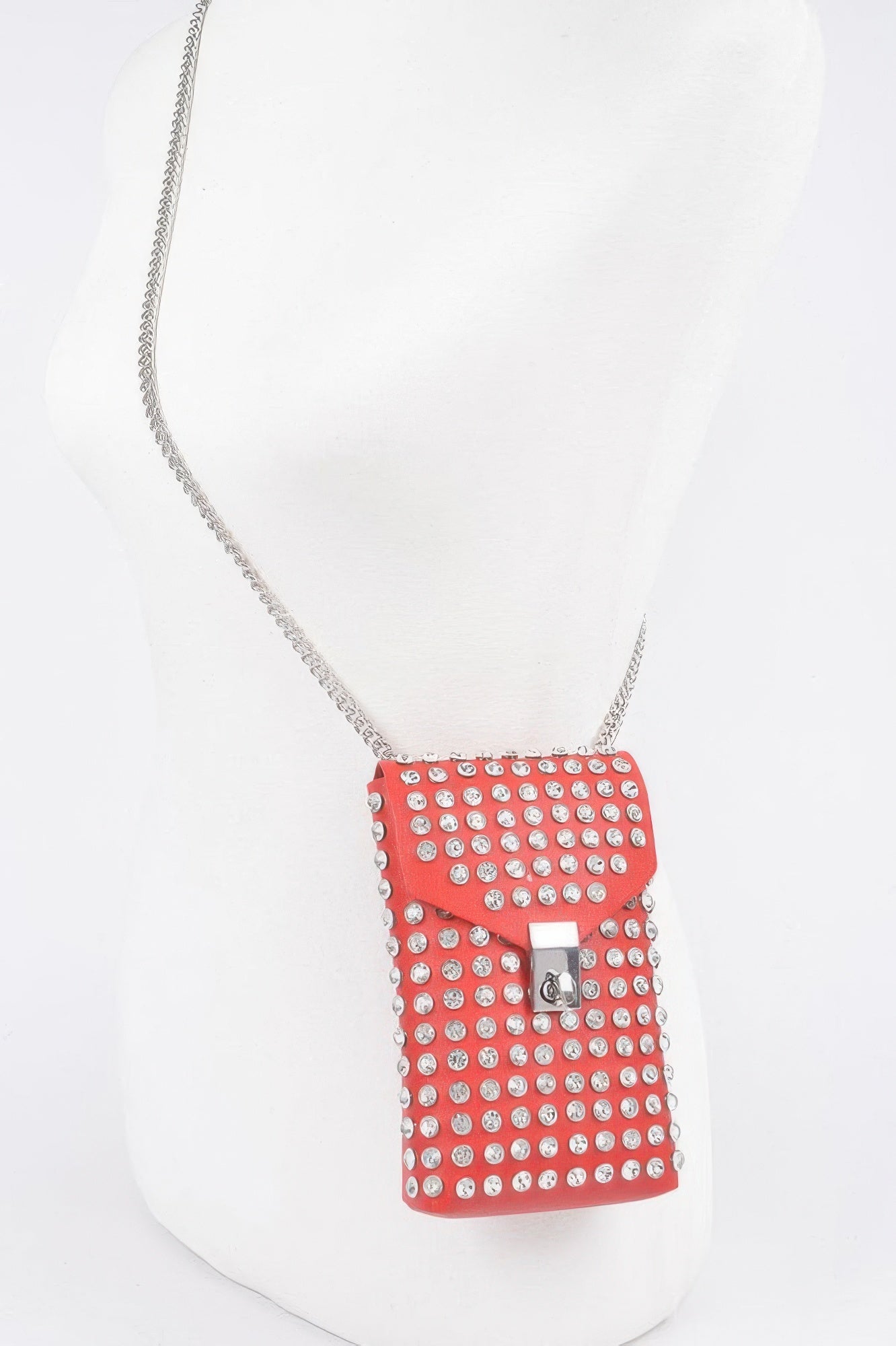 Rhinestone Cellphone Crossbody Belt Bag - Crowned Energy CO.