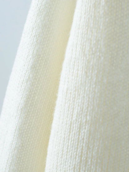 Ribbed Knit Boat Neck Sweater - Goddess Vibes