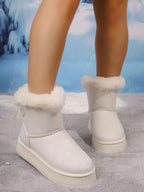 Round Toe Platform Boots - Goddess Vibes