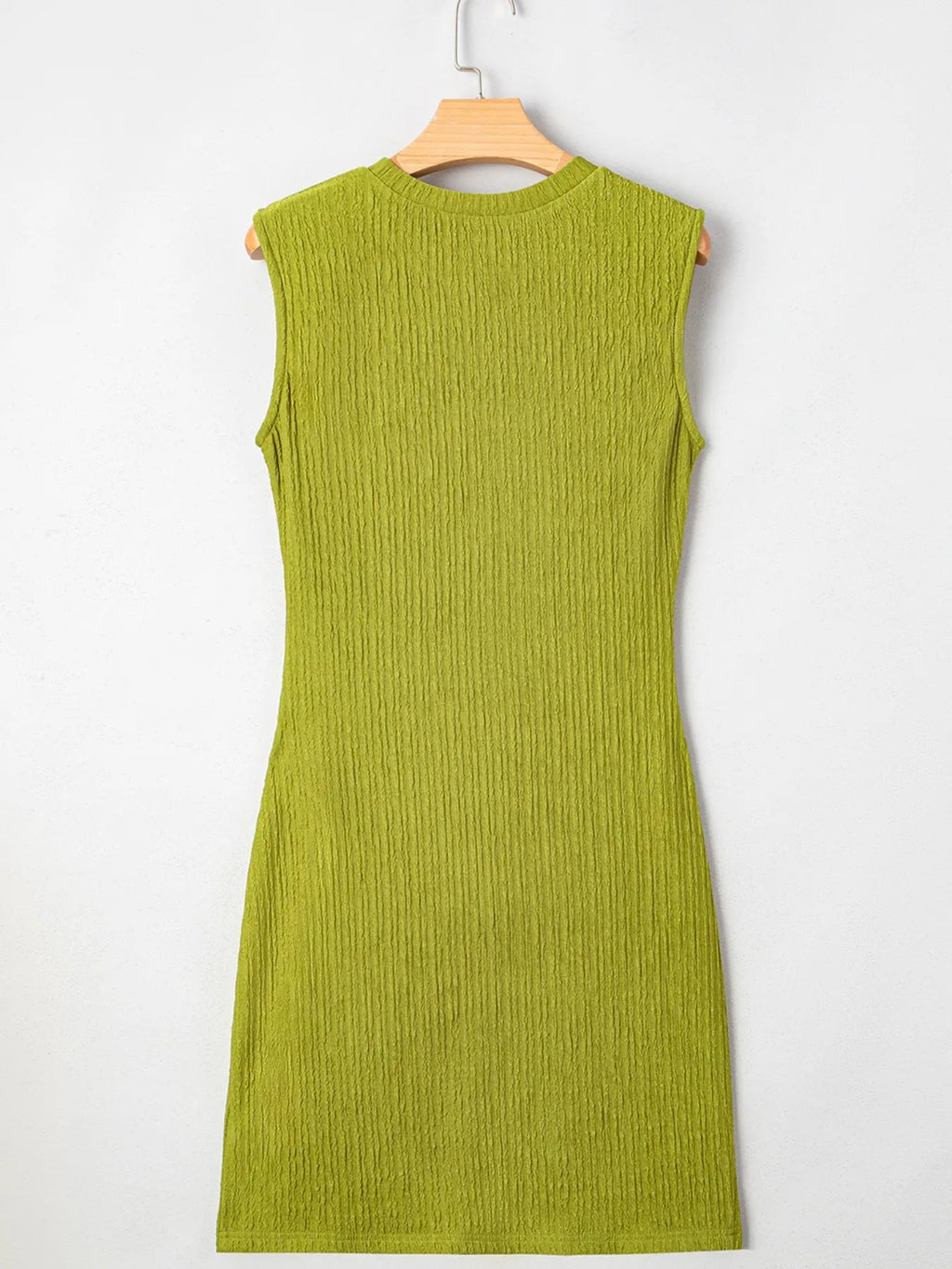 Sleeveless Ribbed Bodycon Dress - Goddess Vibes
