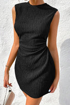 Sleeveless Ribbed Bodycon Dress - Goddess Vibes