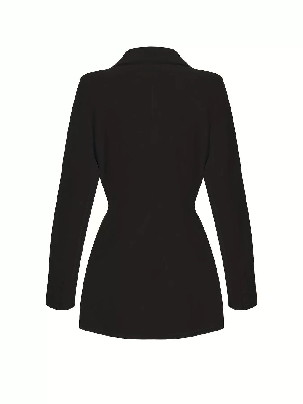 Slim - Fit Lapel Collar Blazer - Goddess Vibes