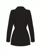 Slim - Fit Lapel Collar Blazer - Goddess Vibes
