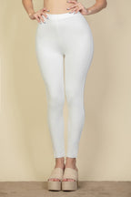 Solid High Waist Legging - Goddess Vibes