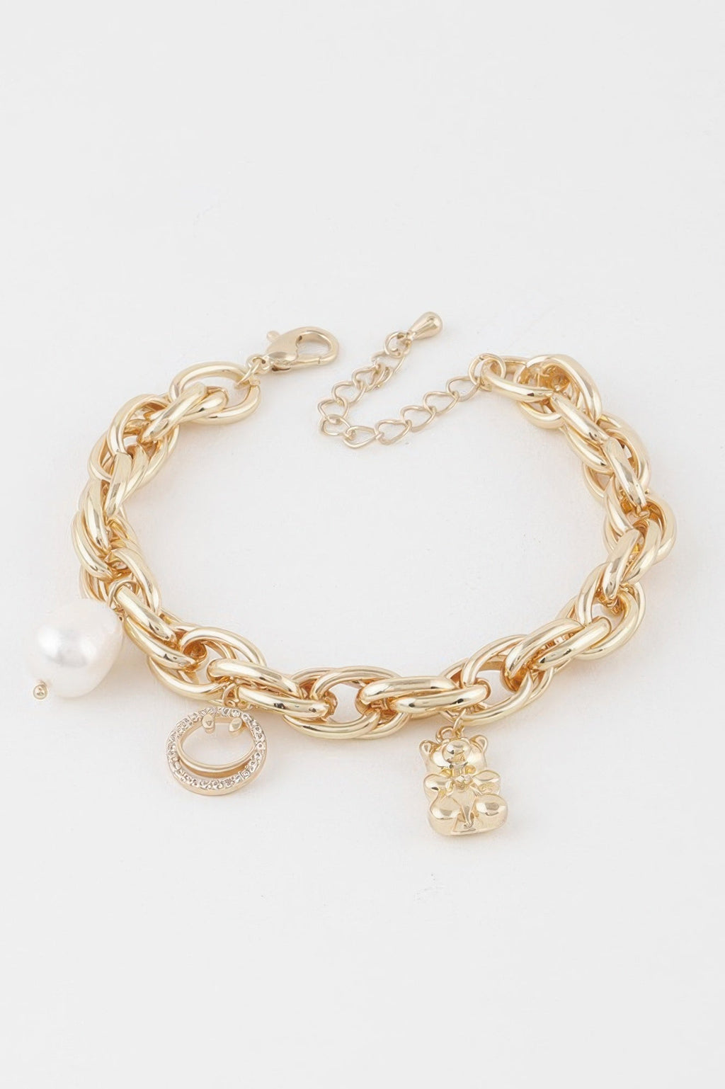 Teddy Bear Chain Bracelet - Crowned Energy CO.