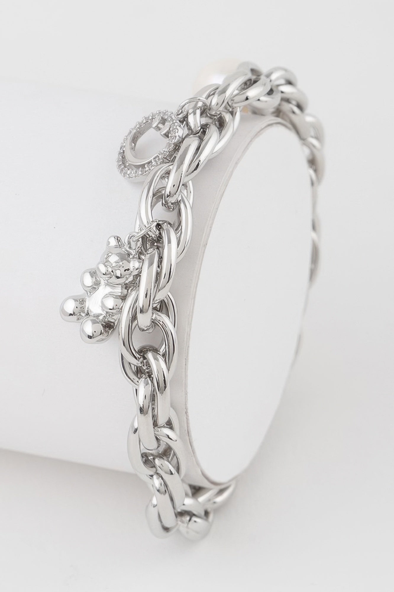 Teddy Bear Chain Bracelet - Crowned Energy CO.