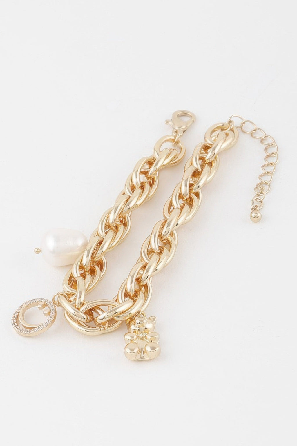 Teddy Bear Chain Bracelet - Crowned Energy CO.